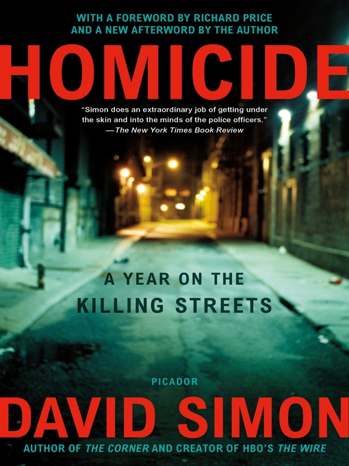 Title details for Homicide by David Simon - Available